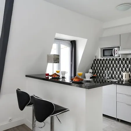 Studio Equipe Dans Un Quartier Branche - 2p Apartment Paris